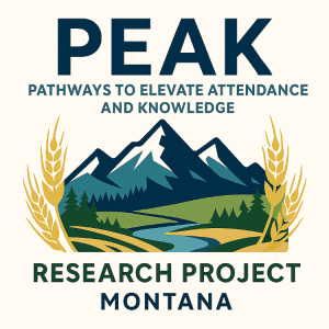 Mountains overlooking valley surrounded by wheat